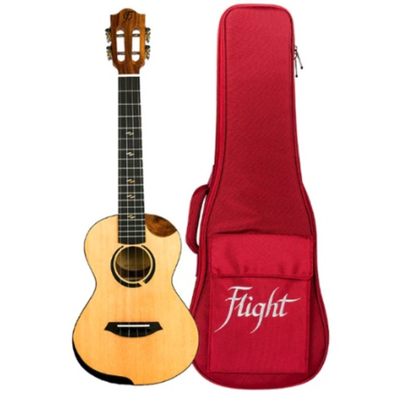 Flight Victoria EQ-A Concert Electro Cutaway Ukulele - Soild Spruce Top