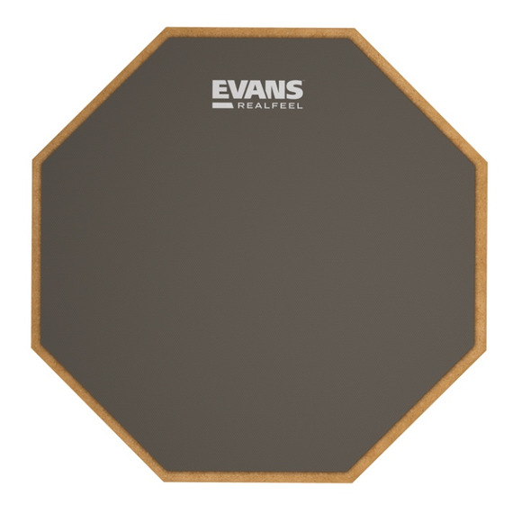 Evans Real Feel 1 Sided Practice Pad - 12"