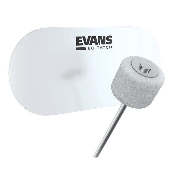 Evans EQ Patch Clear Plastic - Double