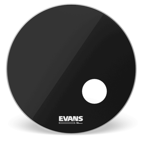 Evans EQ3 Resonant Black Drum Head