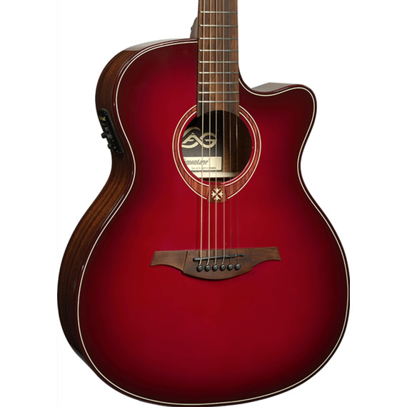 Lag SPECIAL EDITION - GLATBLUEDCE Auditorium Cutaway Electro - Red