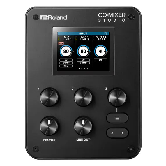 Roland GO:MIXER Studio - Audio Mixer / Interface