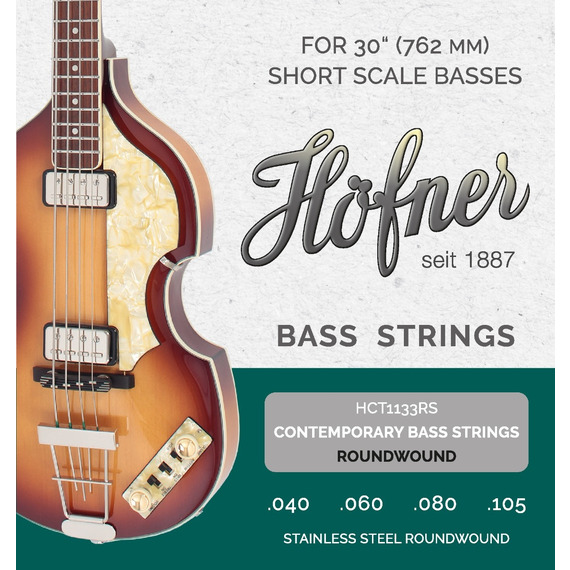 Hofner Bass Strings Roundwound