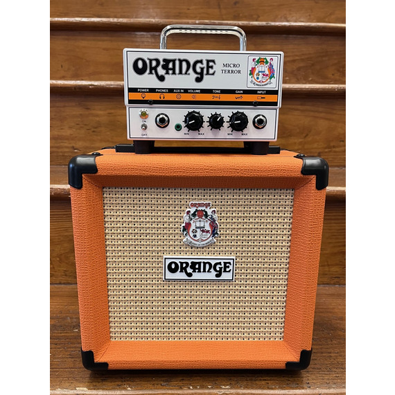 SECONDHAND Orange Micro Terror 20w Valve Head and PPC108 1x8 Cabinet