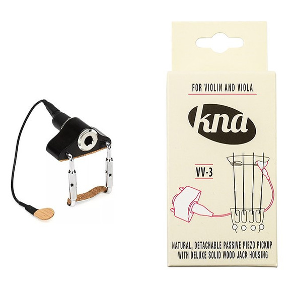 KNA VV3 Bridge Mounted Piezo Pickup for Violin or Viola