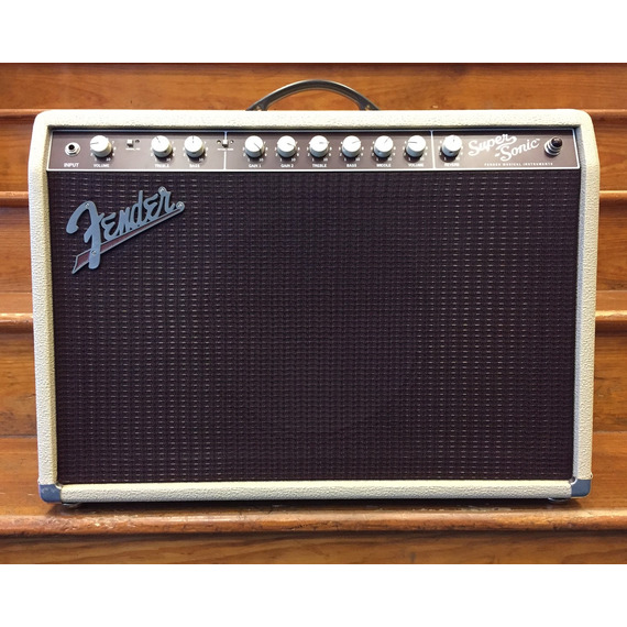 SECONDHAND Fender Super-Sonic 22, 1x12" valve guitar combo, Blonde