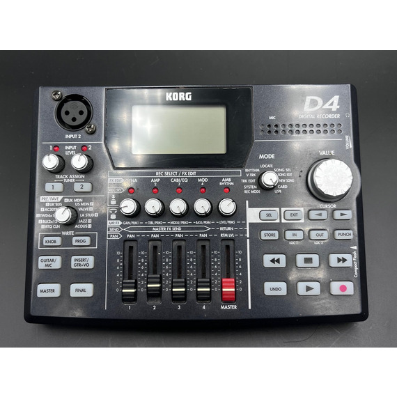 SECONDHAND Korg D4 Compact 4-Track Digital Recorder