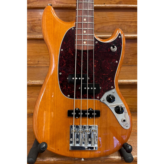 SECONDHAND Fender FSR Mustang Bass Natural