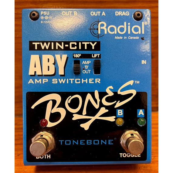 SECONDHAND Radial Bones Twin-City ABY Amp Switcher