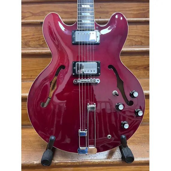 SECONDHAND Epiphone Riviera 1997, Cherry inc. Hardcase