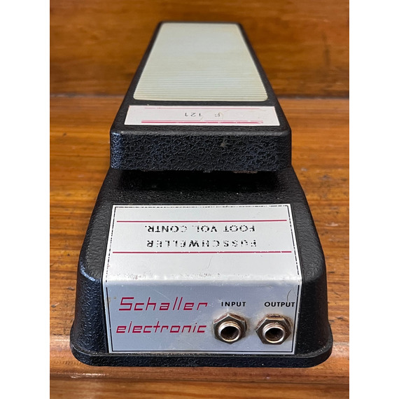 SECONDHAND Schaller Fusschweller F121 Foot Volume Control Pedal