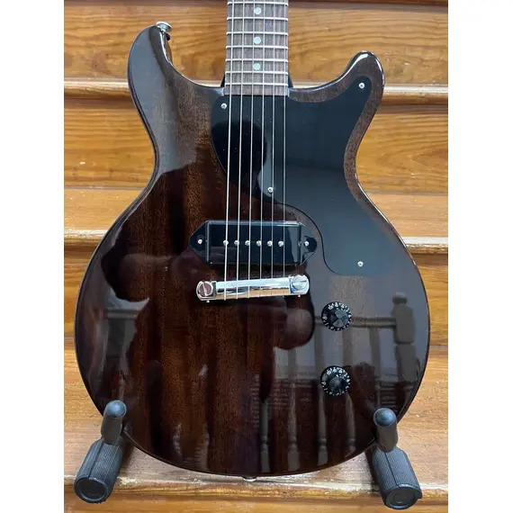 SECONDHAND Gibson Exclusive Limited Edition Les Paul Junior DC (2022) - Walnut inc. Strap, Hardcase 