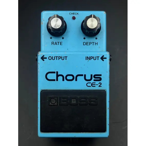 SECONDHAND Boss CE-2 1982 Black Label Chorus Pedal