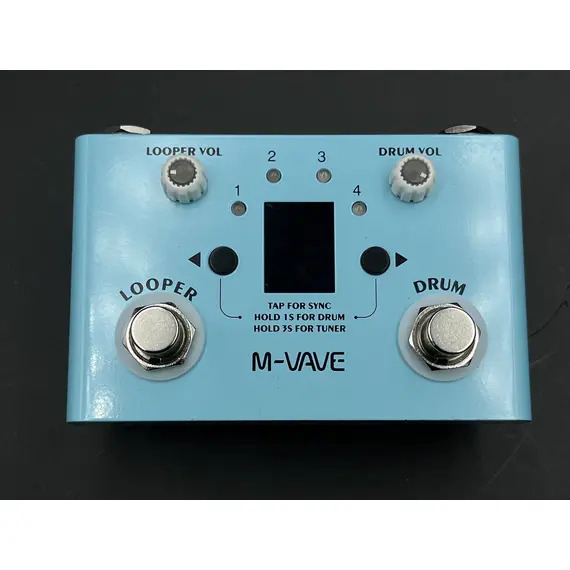 SECONDHAND M-Vave Lost Tempo - Drum & Looper Pedal