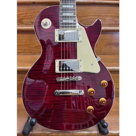 SECONDHAND Epiphone 2014 Les Paul Standard Plus Top - Wine Red