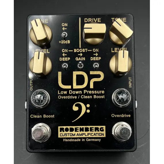 SECONDHAND Rodenberg LDP Overdrive Clean Boost Bass Pedal