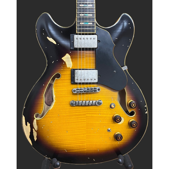 SECONDHAND Ibanez ASV100FMD, Relic Sunburst 