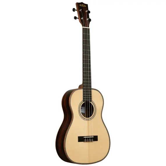 Kala KASSEBYB Solid Spruce Striped Ebony Baritone Ukulele