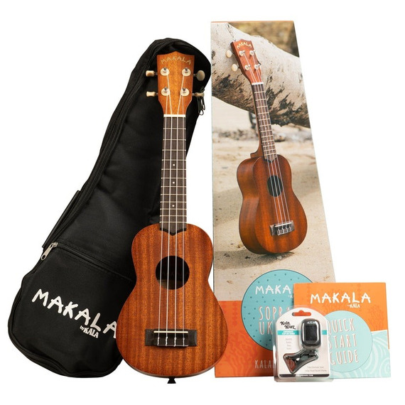 Makala MK-S Soprano Ukulele Bundle