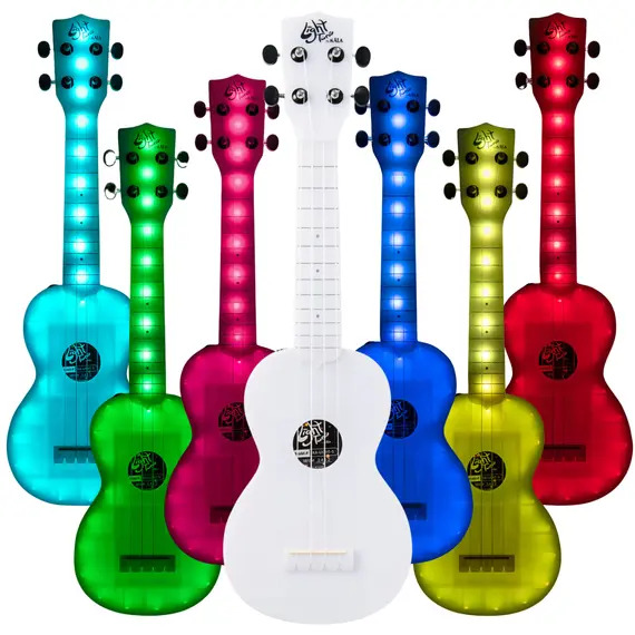 Kala Light Tone Colour Changing / Light Up Soprano Ukulele