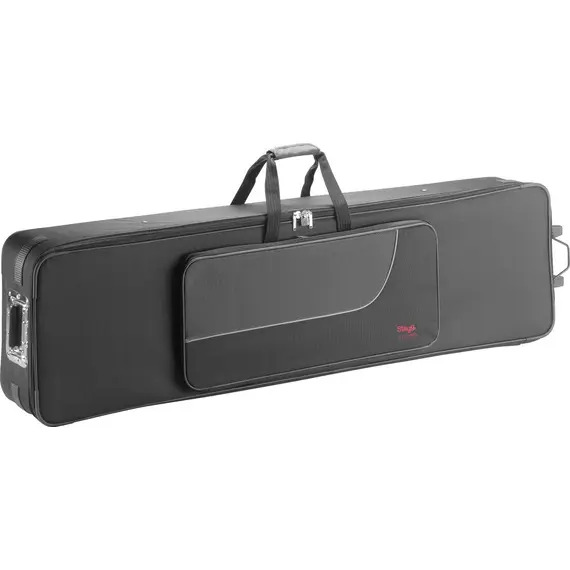 Stagg KTC140 Keyboard Semi Hard Case with Wheels - 138 x 36 x 18 cm