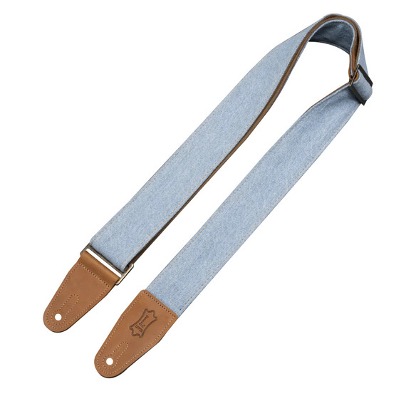 Levy's Denim On Suede Guitar Strap