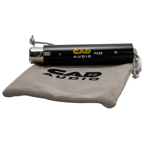 CAD Audio PA28 Inline Preamp for Dynamic and Ribbon Microphones