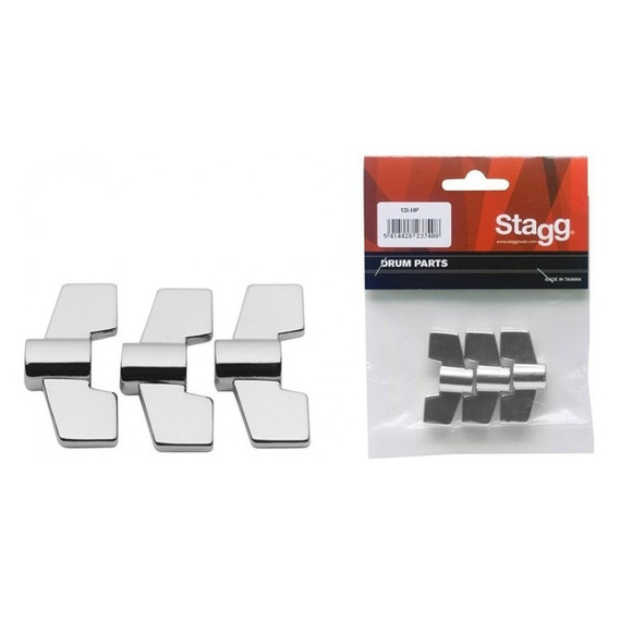 Stagg 8mm Wing Nuts - 3 Pack