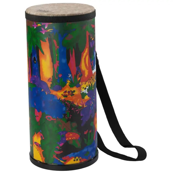 Remo KD-1506-01 Kids Percussion Conga Drum 6X15" -  Rain Forest Design