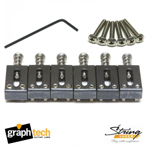 Graph Tech String Saver Saddle Set PS-8100-00 Tele Rectangle