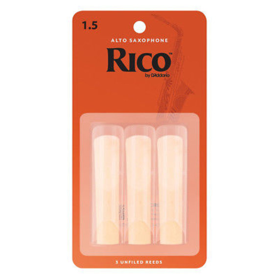 Rico Alto Sax Reed - 3 Pack