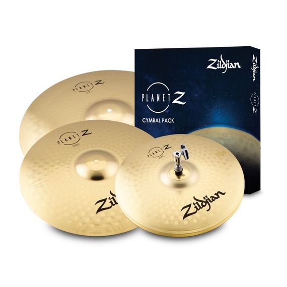 Zildjian Planet Z Cymbal Pack 14" Hi Hats, 16" Crash, 20" Ride