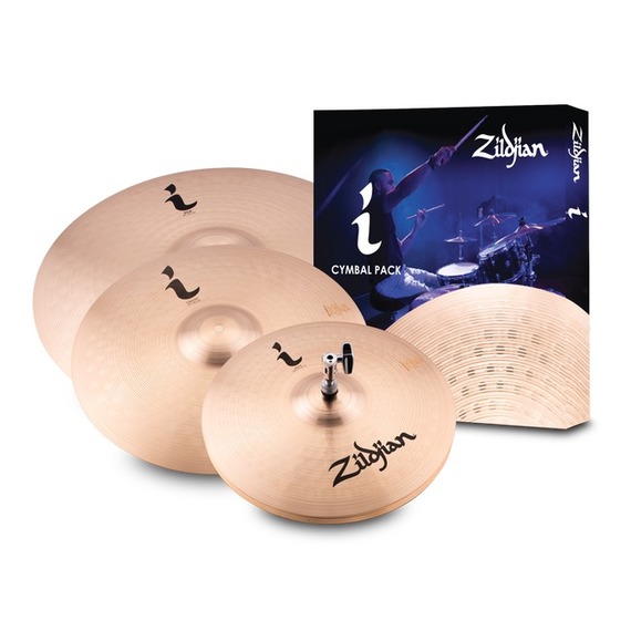 Zildjian I Family Standard Gig Cymbal Pack - 14" Hi-Hats, 16" Crash, 20" Ride