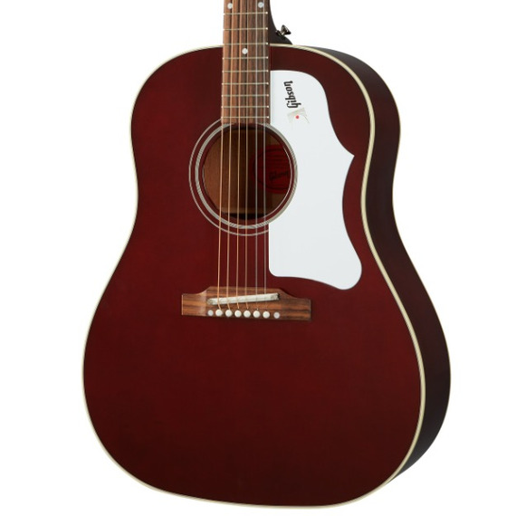 Gibson 60s J45 Original Acoustic Guitar with Adjustable Saddle - Wine Red