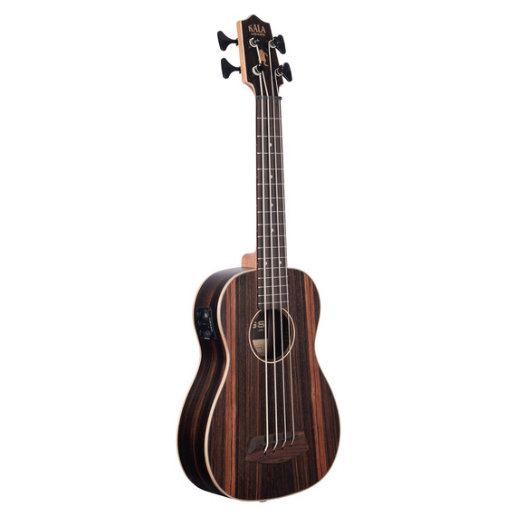 Kala Striped Ebony With Round Wounds Acoustic-Electric U-BASS