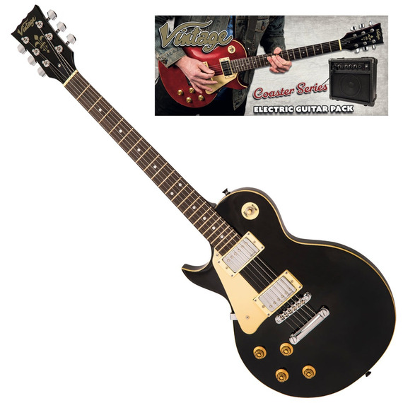 Vintage V10 Coaster Electric Guitar Package 