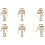 Fender 1/4" 2 Conductor Guitar Output Jack (6 pack)