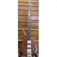 SECONDHAND B Bass Copy Fretless Bass - Brown