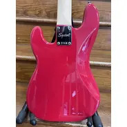 SECONDHAND Squier Mini Precision Bass, Short Scale Bass Guitar - Dakota Red
