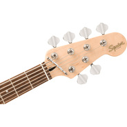 Squier Affinity Jazz Bass VI -  Black Metallic Laurel
