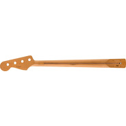 Fender Satin Roasted Maple Jazz Bass Neck - Flat Oval Shape