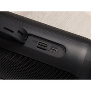 QTX PartyPod Portable Bluetooth Party Speaker with lights