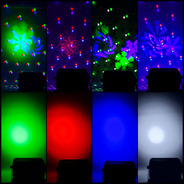 QTX GOBO Hex: 6-in-1 LED & Laser Effect