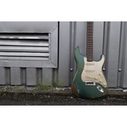 Fender Custom Shop Custom Shop 59 Heavy Relic Strat - Aged Sherwood Green Metallic