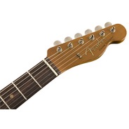 Fender Custom Shop Custom Shop 2018 Ltd Reverse Custom HS Telecaster Heavy Relic - Aged Daphne Blue over 3-Colour Sunburst