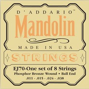 D'addario EJ70 Mandolin Strings