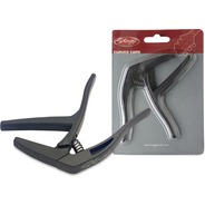 Stagg Curved trigger Capo - Black