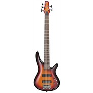 Ibanez SR375E 5 String Bass - Aged Whiskey Burst