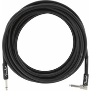 Fender Professional Series Instrument Cable - Black Straight/Angled