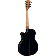 LAG T118ASCEBLK Tramontane Auditorium Slim Cut Electro Acoustic - Black
